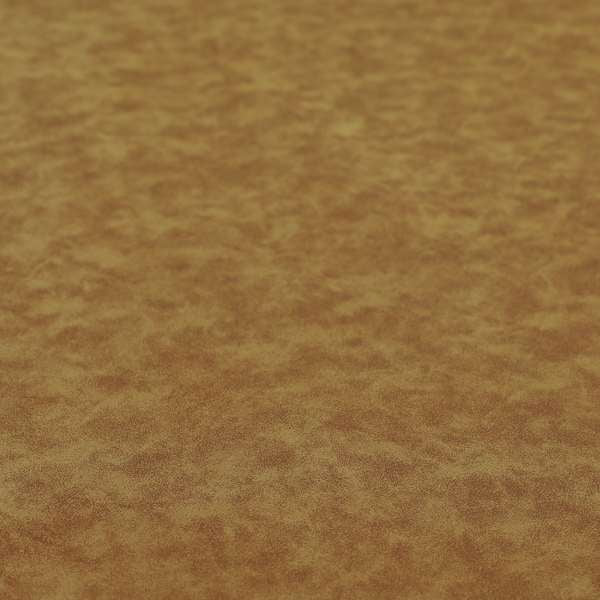 Sienna Faux Nubuck Tan Brown Colour Leather Soft Semi Sueded Finish Upholstery Fabric