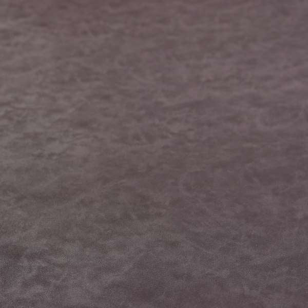 Sienna Faux Nubuck Purple Colour Leather Soft Semi Sueded Finish Upholstery Fabric