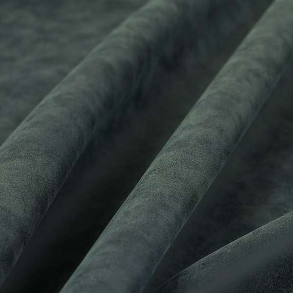 Sienna Faux Nubuck Blue Colour Leather Soft Semi Sueded Finish Upholstery Fabric