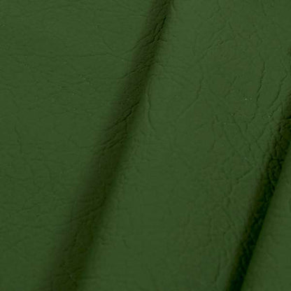 Sierra Grain Effect Vinyl Faux Leather Army Green Colour Upholstery Leatherette Fabric