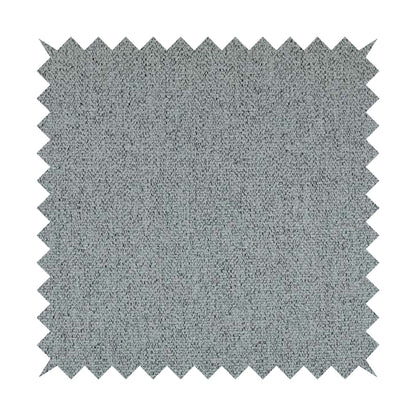 Simbai Plain Woven Jacquard Textured Chenille Furnishing Fabric In Grey Colour - Roman Blinds