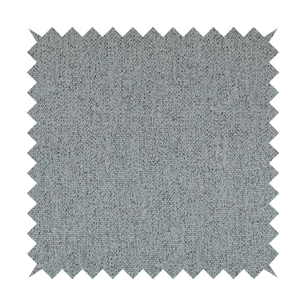 Simbai Plain Woven Jacquard Textured Chenille Furnishing Fabric In Grey Colour
