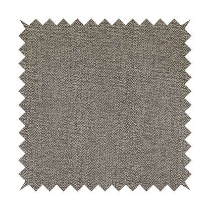 Simbai Plain Woven Jacquard Textured Chenille Furnishing Fabric In Brown Colour