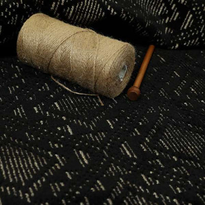 Sorata Velvet Textured Heavyweight Pattern Black Colour Velvet Upholstery Furnishing Fabric - Roman Blinds