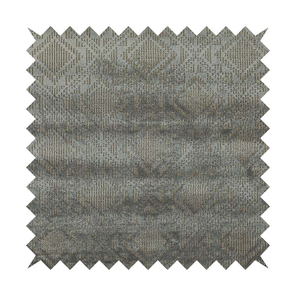 Sorata Velvet Textured Heavyweight Pattern Silver Grey Colour Velvet Upholstery Furnishing Fabric - Handmade Cushions