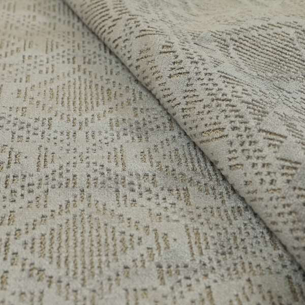 Sorata Velvet Textured Heavyweight Pattern Silver Grey Colour Velvet Upholstery Furnishing Fabric - Handmade Cushions