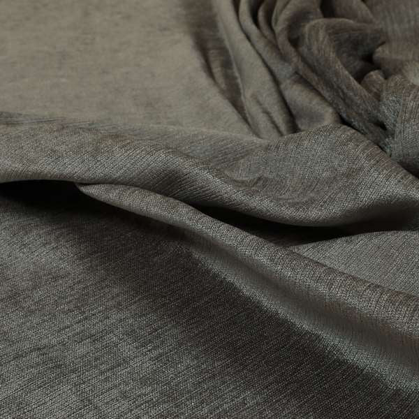 Sorento Luxurious Soft Low Pile Chenille Fabric Grey Colour Upholstery Fabrics - Handmade Cushions