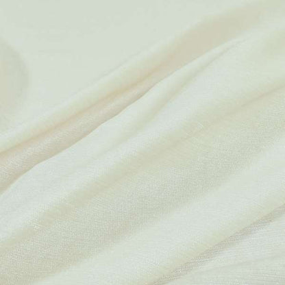 Sorento Luxurious Soft Low Pile Chenille Fabric White Colour Upholstery Fabrics - Made To Measure Curtains