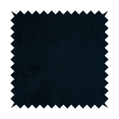 Sorento Luxurious Soft Low Pile Chenille Fabric Navy Blue Colour Upholstery Fabrics - Made To Measure Curtains