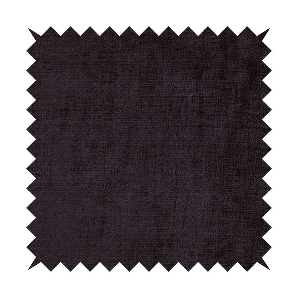 Sorento Luxurious Soft Low Pile Chenille Fabric Purple Colour Upholstery Fabrics - Made To Measure Curtains