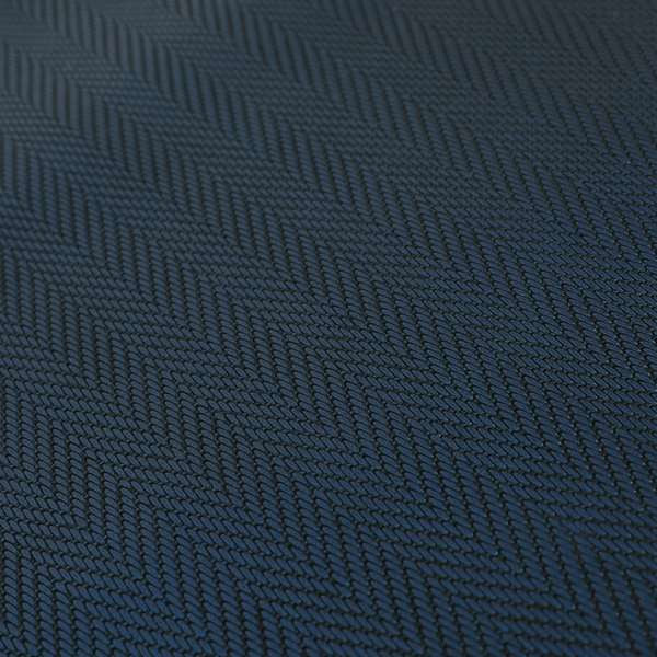 Corbin Stealth Pattern Stealth Herringbone Pattern Semi Plain Faux Leather In Navy Blue Colou ...