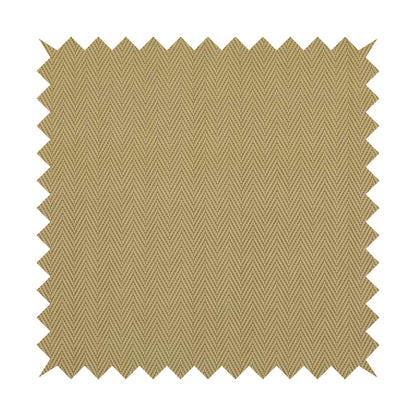 Stealth Herringbone Pattern Semi Plain Faux Leather In Cream Colour Upholstery Fabric