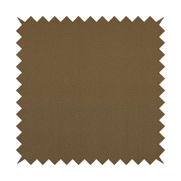 Stealth Herringbone Pattern Semi Plain Faux Leather In Beige Colour Upholstery Fabric