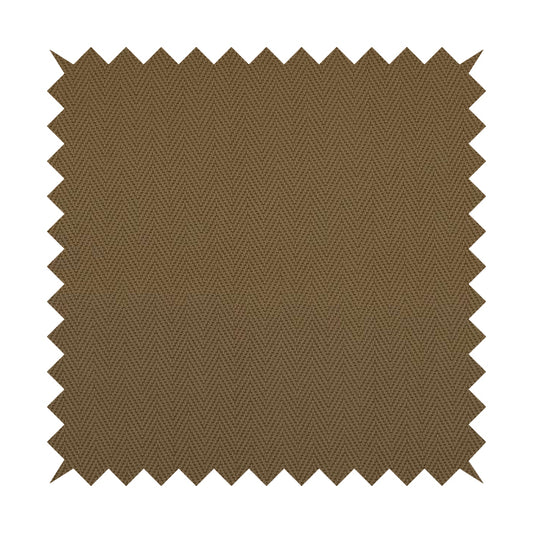 Stealth Herringbone Pattern Semi Plain Faux Leather In Beige Colour Upholstery Fabric