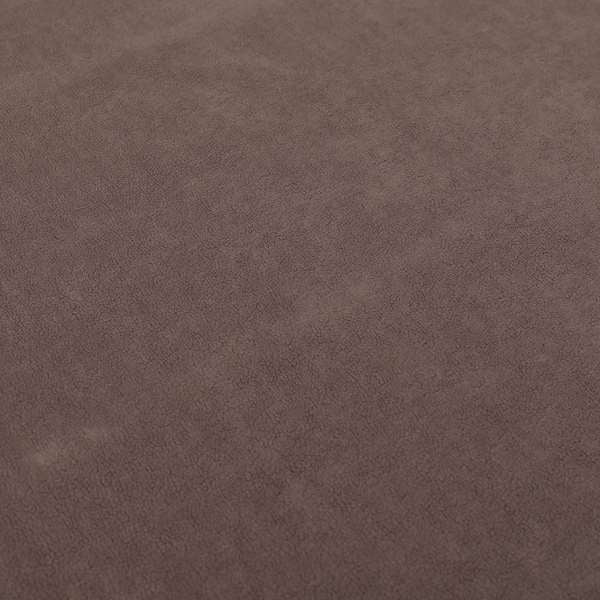 Suez Soft Moleskin Grain Textured Velvet Purple Upholstery Fabric