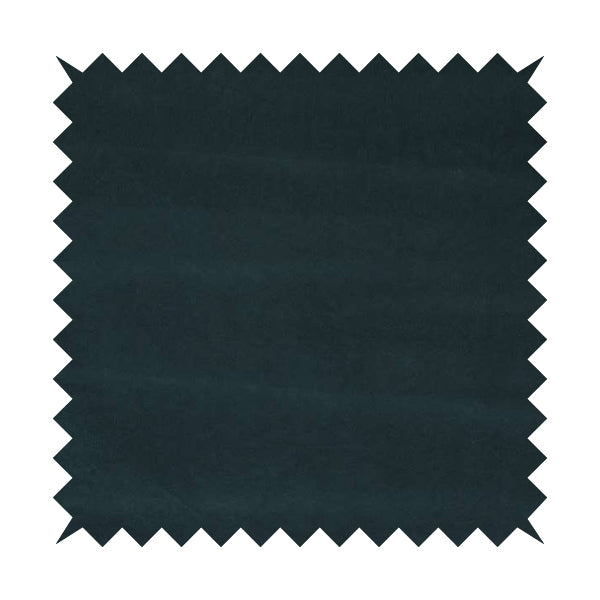 Suez Soft Moleskin Grain Textured Velvet Navy Blue Upholstery Fabric - Roman Blinds