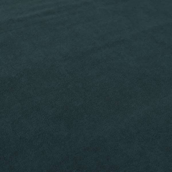 Suez Soft Moleskin Grain Textured Velvet Navy Blue Upholstery Fabric - Roman Blinds