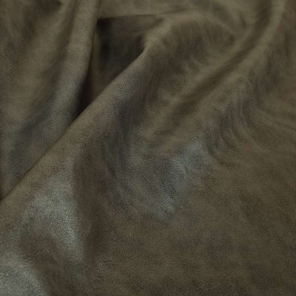 Suffolk Vinyl Upholstery Material Slippery Wet Feel Grey Colour Faux Leather