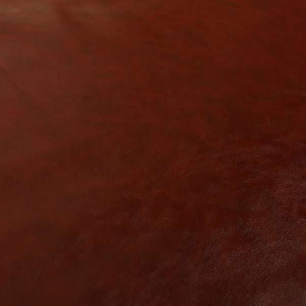 Suffolk Vinyl Upholstery Material Slippery Wet Feel Burgundy Red Colour Faux Leather