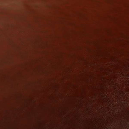 Suffolk Vinyl Upholstery Material Slippery Wet Feel Burgundy Red Colour Faux Leather