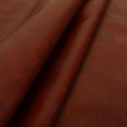 Suffolk Vinyl Upholstery Material Slippery Wet Feel Burgundy Red Colour Faux Leather