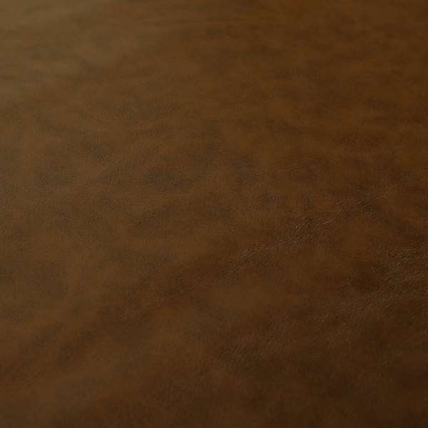 Suffolk Vinyl Upholstery Material Slippery Wet Feel Walnut Brown Colour Faux Leather