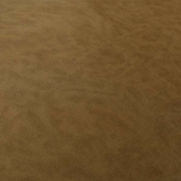 Suffolk Vinyl Upholstery Material Slippery Wet Feel Peanut Brown Colour Faux Leather