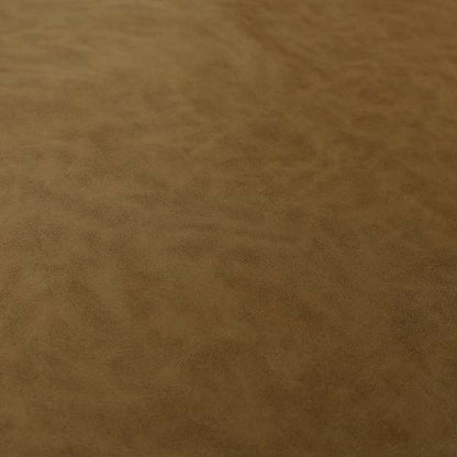 Suffolk Vinyl Upholstery Material Slippery Wet Feel Peanut Brown Colour Faux Leather