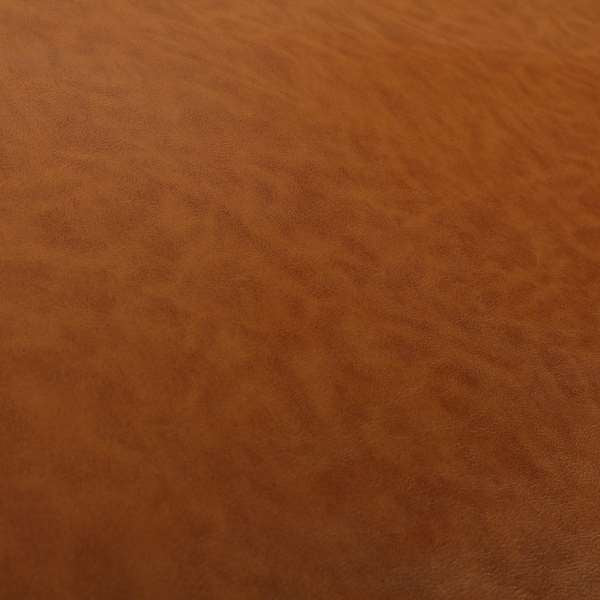 Suffolk Vinyl Upholstery Material Slippery Wet Feel Tan Brown Colour Faux Leather