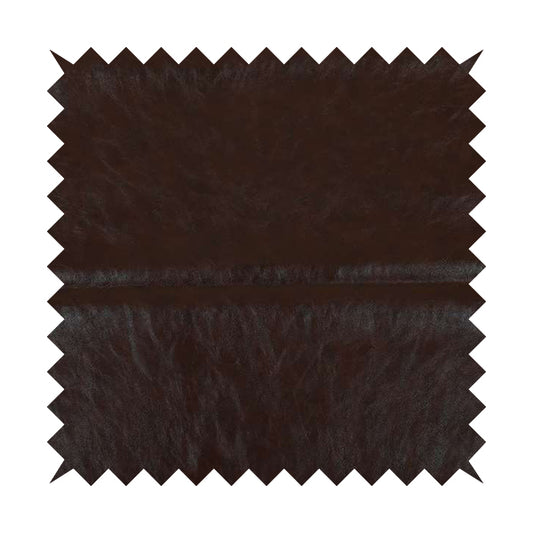 Suffolk Vinyl Upholstery Material Slippery Wet Feel Mahogany Colour Faux Leather