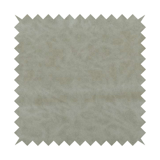 Suffolk Vinyl Upholstery Material Slippery Wet Feel Stone Grey Colour Faux Leather