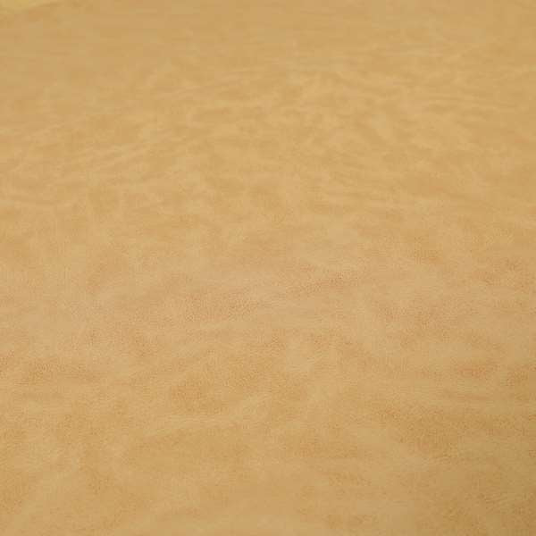 Suffolk Vinyl Upholstery Material Slippery Wet Feel Melon Orange Colour Faux Leather