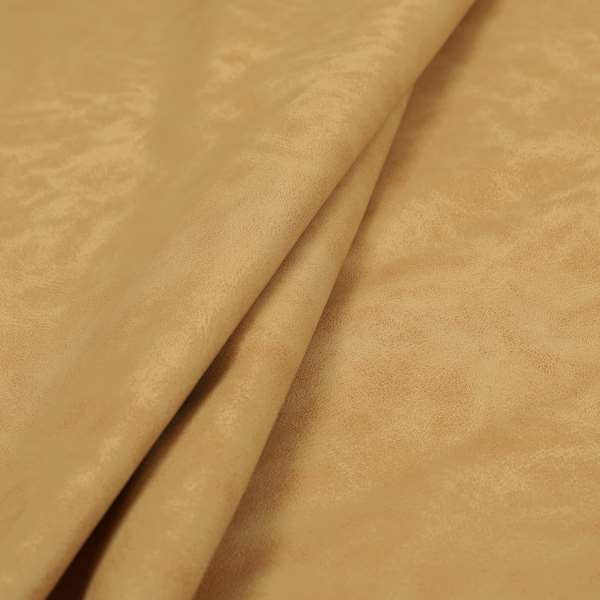 Suffolk Vinyl Upholstery Material Slippery Wet Feel Melon Orange Colour Faux Leather