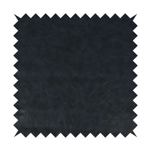 Suffolk Vinyl Upholstery Material Slippery Wet Feel Navy Blue Colour Faux Leather