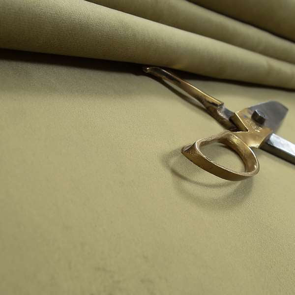 Sussex Flock Moleskin Velvet Upholstery Fabric Green Colour - Handmade Cushions