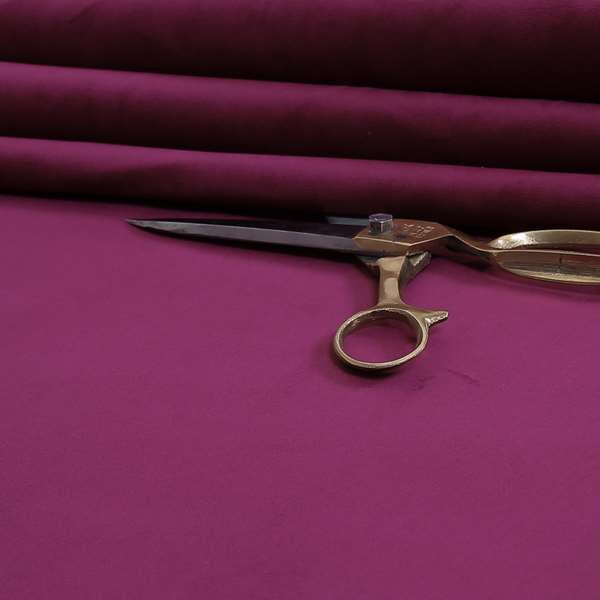 Sussex Flock Moleskin Velvet Upholstery Fabric Lavender Colour - Roman Blinds