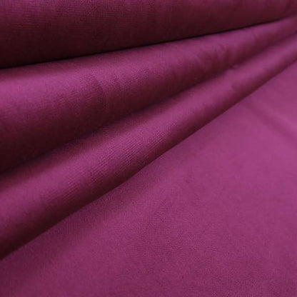 Sussex Flock Moleskin Velvet Upholstery Fabric Lavender Colour