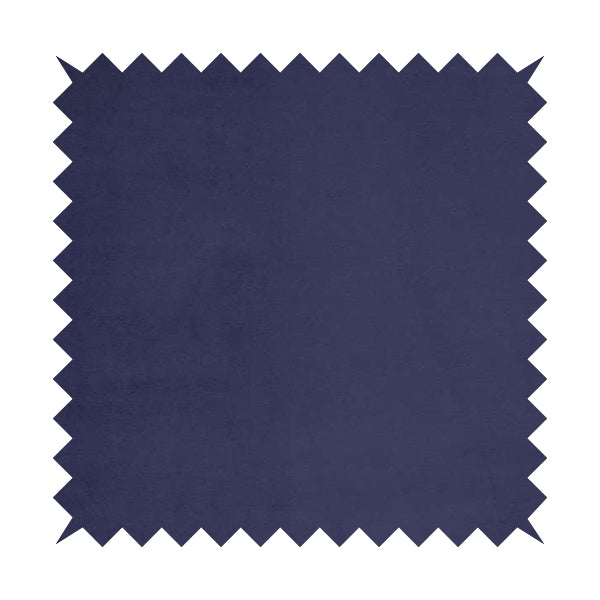 Sussex Flock Moleskin Velvet Upholstery Fabric Purple Colour