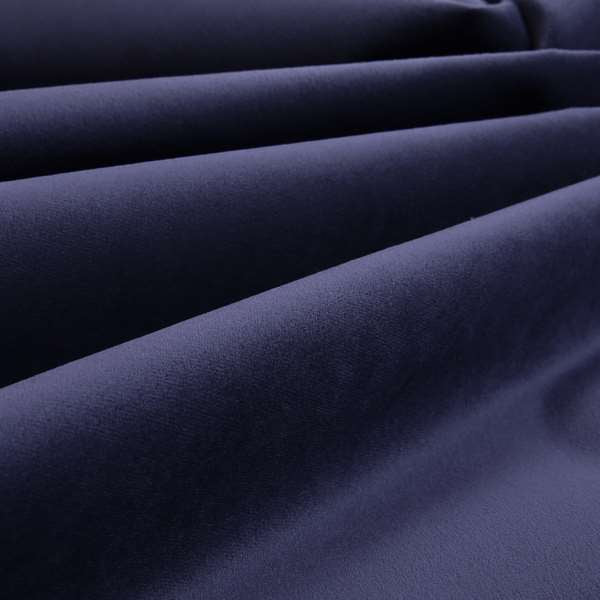 Sussex Flock Moleskin Velvet Upholstery Fabric Purple Colour - Roman Blinds