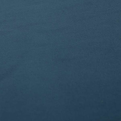 Sussex Mid Blue Colour Soft Pile Velvet Upholstery Fabric