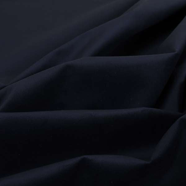 Sussex Midnight Blue Colour Soft Pile Velvet Upholstery Fabric - Handmade Cushions