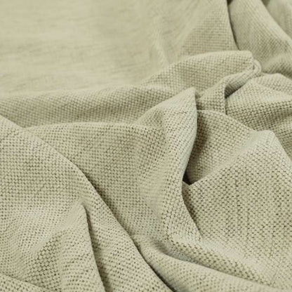 Tanga Superbly Soft Textured Plain Chenille Material Beige Colour Furnishing Upholstery Fabrics - Roman Blinds