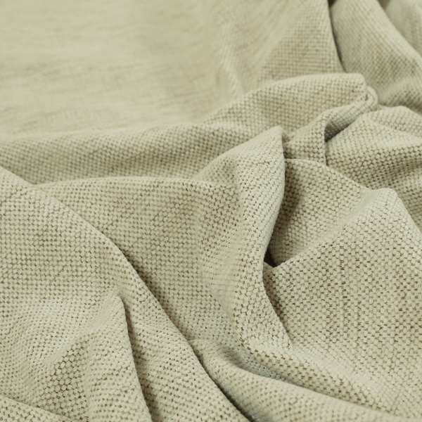 Tanga Superbly Soft Textured Plain Chenille Material Beige Colour Furnishing Upholstery Fabrics - Made To Measure Curtains