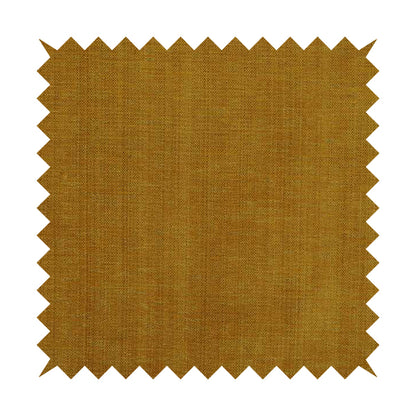 Tanga Superbly Soft Textured Plain Chenille Material Yellow Colour Furnishing Upholstery Fabrics - Made To Measure Curtains