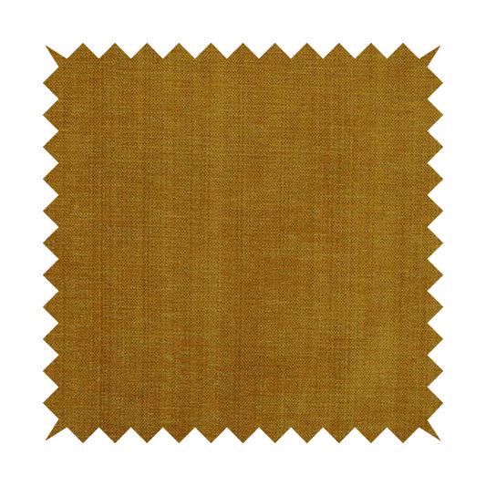 Tanga Superbly Soft Textured Plain Chenille Material Yellow Colour Furnishing Upholstery Fabrics