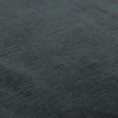 Tanga Superbly Soft Textured Plain Chenille Material Grey Colour Furnishing Upholstery Fabrics - Roman Blinds