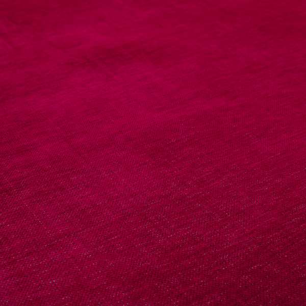 Tanga Superbly Soft Textured Plain Chenille Material Pink Colour Furnishing Upholstery Fabrics - Made To Measure Curtains