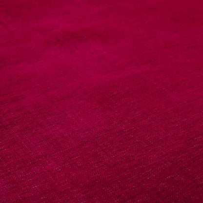 Tanga Superbly Soft Textured Plain Chenille Material Pink Colour Furnishing Upholstery Fabrics - Handmade Cushions