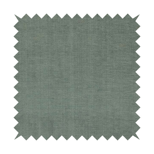 Tanga Superbly Soft Textured Plain Chenille Material Silver Colour Furnishing Upholstery Fabrics - Made To Measure Curtains