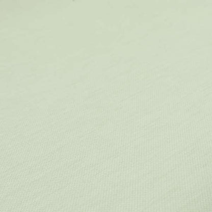 Tanga Superbly Soft Textured Plain Chenille Material White Colour Furnishing Upholstery Fabrics - Roman Blinds